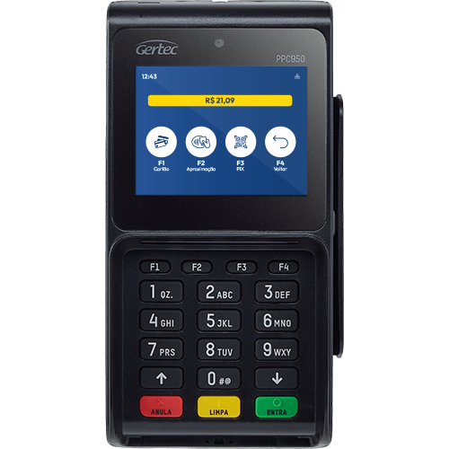 PURE DP (14P) 900 GLOBALウレタン PIN Pad PPC950 Gertec - Gertec